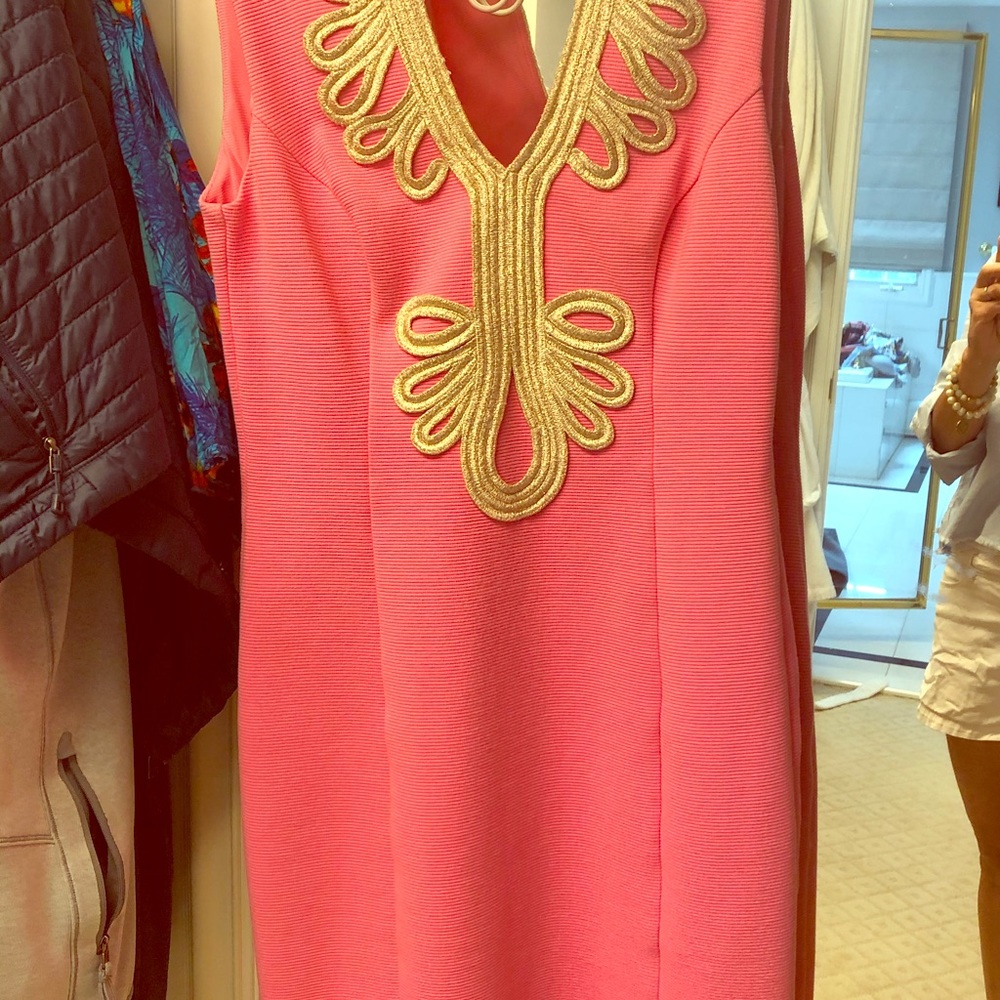 Lilly Pulitzer pink dress